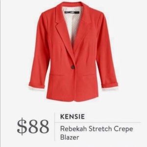 Red Kenzie Rebekah Blazer Stitch Fix